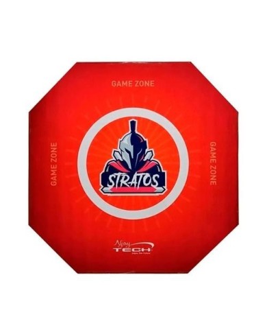 Alfombra gamer Njoytech para sillas Stratos Rojo (NJ-PRORED4)