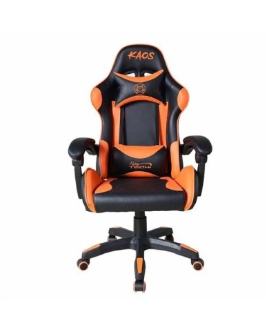Silla gamer NjoyTech Kaos Naranjo (NJ-KS2410O)
