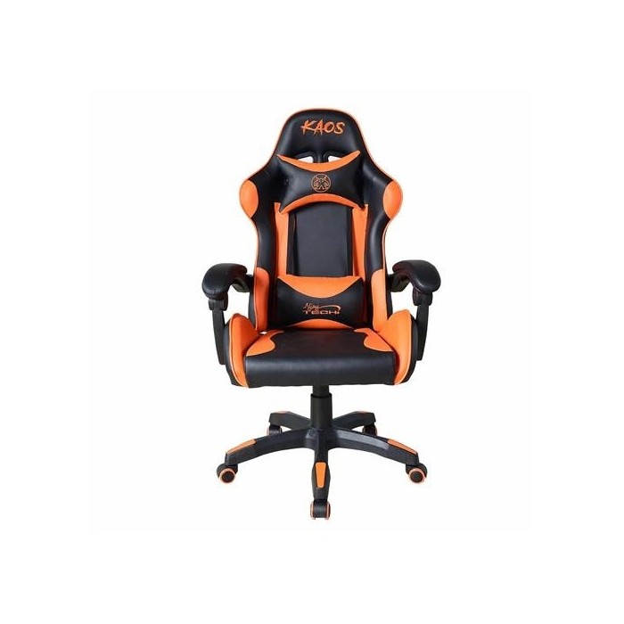 Silla gamer NjoyTech Kaos Naranjo (NJ-KS2410O)