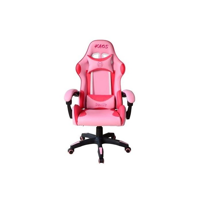 Silla gamer NjoyTech Kaos Rosada (NJ-KS2410P)