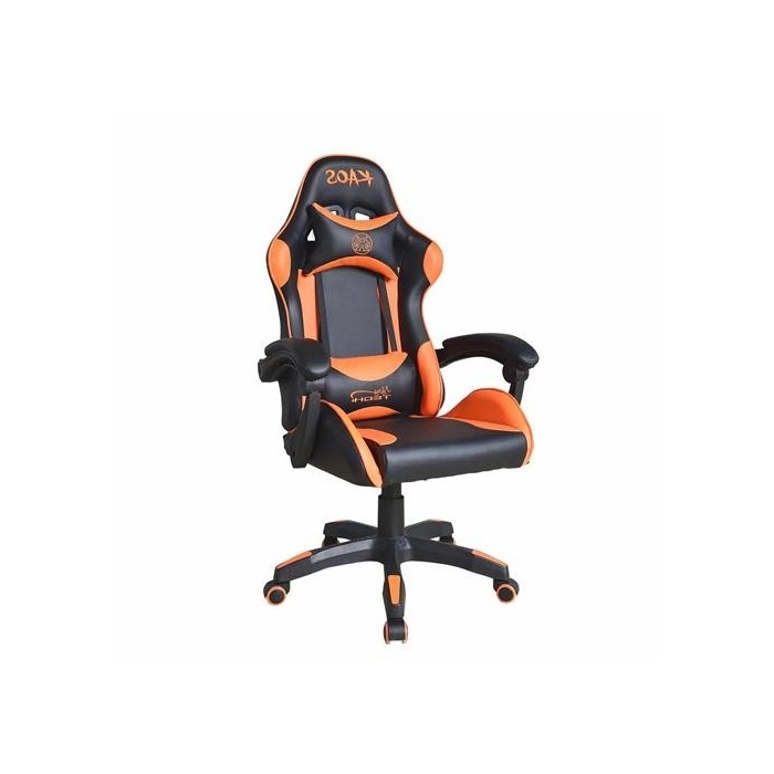 Silla gamer NjoyTech Kaos Naranjo (NJ-KS2410O)