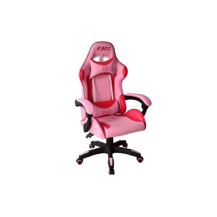 Silla gamer NjoyTech Kaos Rosada (NJ-KS2410P)