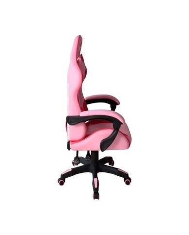 Silla gamer NjoyTech Kaos Rosada (NJ-KS2410P)