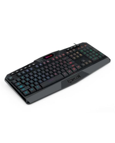 Teclado Gamer Redragon K503 Harpe RGB Membrana Español (K503A-RGB-SP)