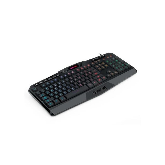 Teclado Gamer Redragon K503 Harpe RGB Membrana Español (K503A-RGB-SP)