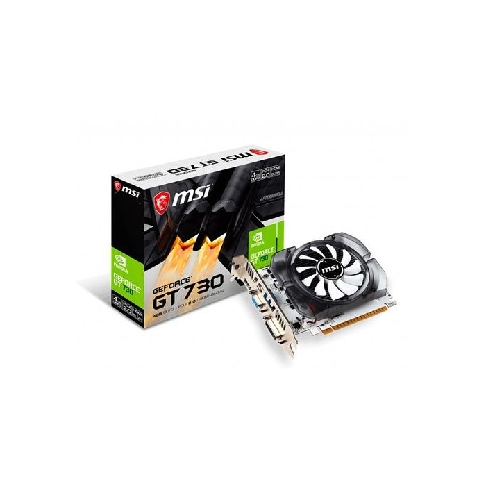 Tarjeta de video MSI GeForce GT730 DDR3 de 4096MB (N730-4GD3V2)