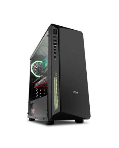 Gabinete Nox Infinity Atom RGB MID TOWER - Vidrio Templado (115NX00006)