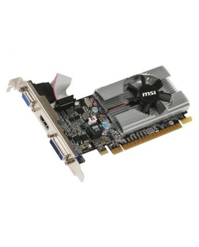 Tarjeta de Video MSI GeForce N210-MD1G/D3 1GB DDR3 (N210-MD1G/D3)