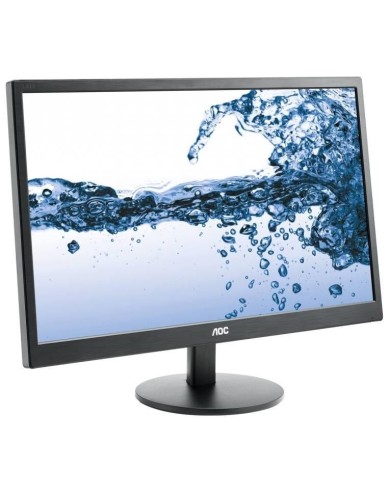 Monitor AOC 21.5" Wide 1920x1080, TN, 5ms, 60Hz, HDMI y VGA, VESA (E2270SWHN)