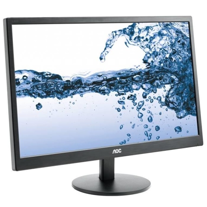 Monitor AOC 21.5" Wide 1920x1080, TN, 5ms, 60Hz, HDMI y VGA, VESA (E2270SWHN)