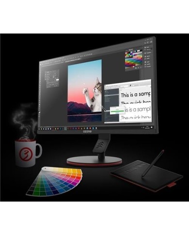 Monitor Gamer Ozone PRO DSP25 25" - 144 Hz 1ms FHD 1920x1080 FreeSync  (122OZ00009)