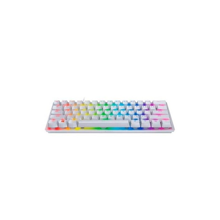 Teclado gamer Razer Huntsman Mini Switch Red Mercury White (108RZ00049)
