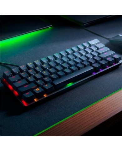 Teclado gamer Razer Huntsman Mini Switch Red Black (108RZ00046)