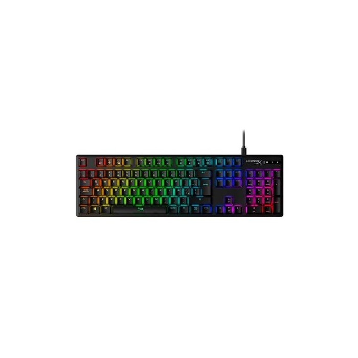 Teclado mecánico HyperX Alloy Origins RGB -Switch Red Español (HX-KB6RDX-LA)
