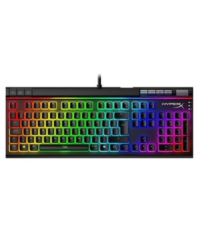Teclado mecánico HyperX Alloy Elite 2 RGB Switch HyperX Red Lineal Español (HKBE2X-1X-LA/G)