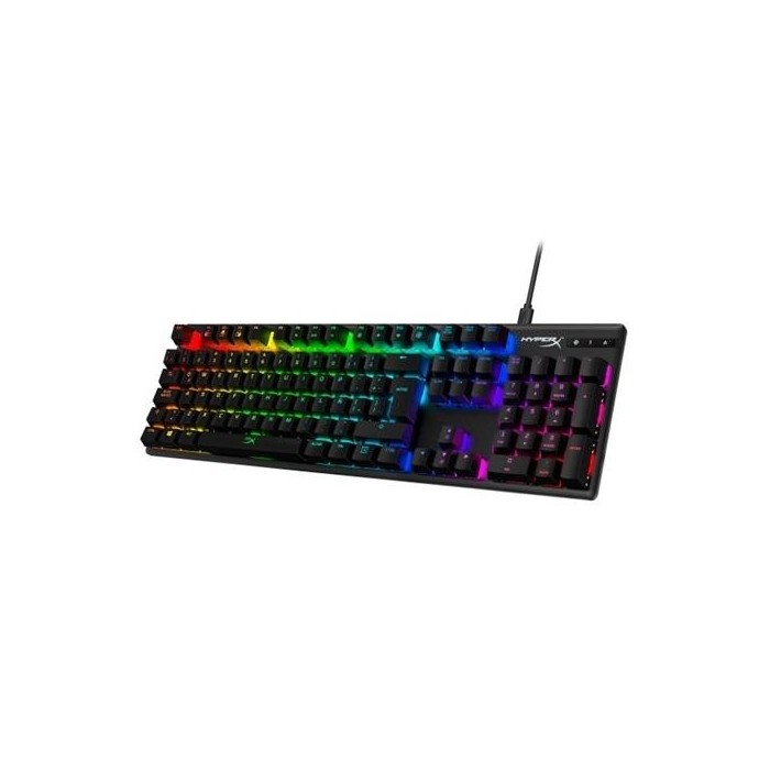 Teclado mecánico HyperX Alloy Origins RGB -Switch Red Español (HX-KB6RDX-LA)