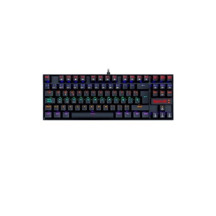 Teclado Mecanico Redragon Kumara K552-KR Negro Rainbow Switch Outemu Red Español (29REDK552S)