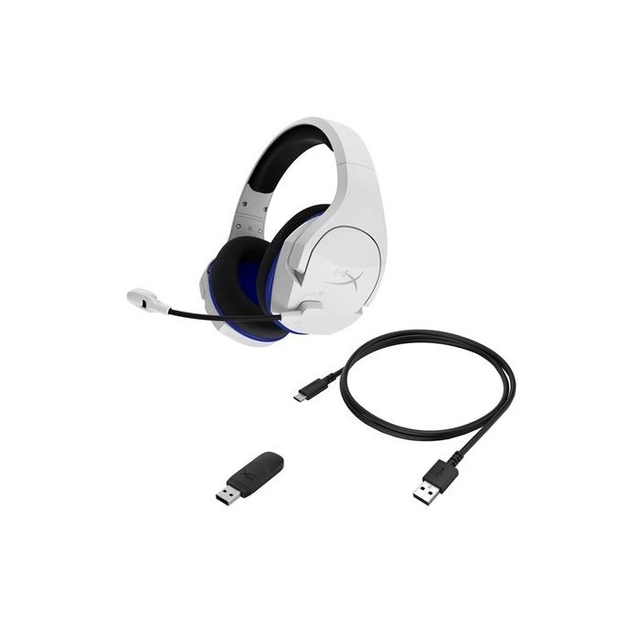 Audifono gamer Hyperx Cloud Stinger Core Blanco Wireless PS5, Ps4, PC (HHSS1C-KB-WT/G)
