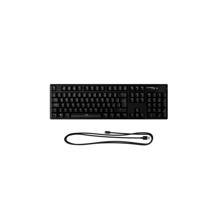 Teclado mecánico HyperX Alloy Origins RGB -Switch Red Español (HX-KB6RDX-LA)