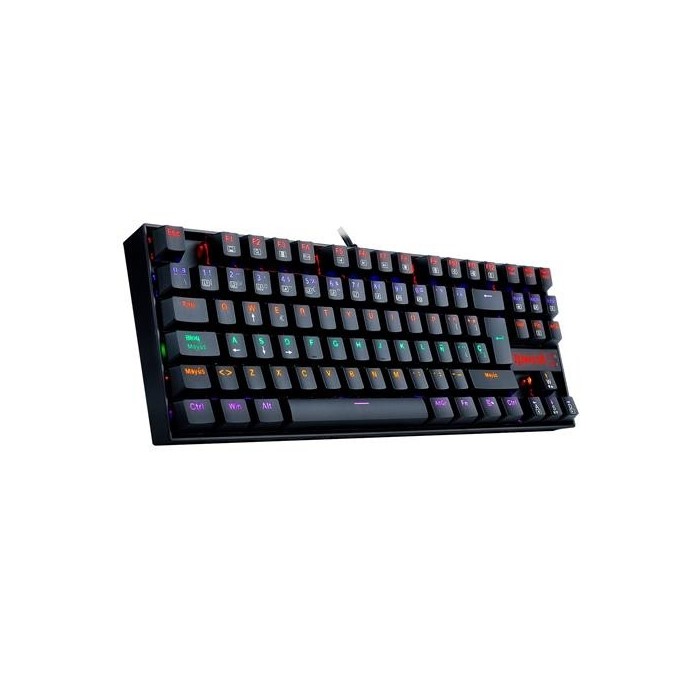 Teclado Mecanico Redragon Kumara K552-KR Negro Rainbow Switch Outemu Red Español (29REDK552S)