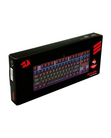 Teclado Mecanico Redragon Kumara K552-KR Negro Rainbow Switch Outemu Red Español (29REDK552S)