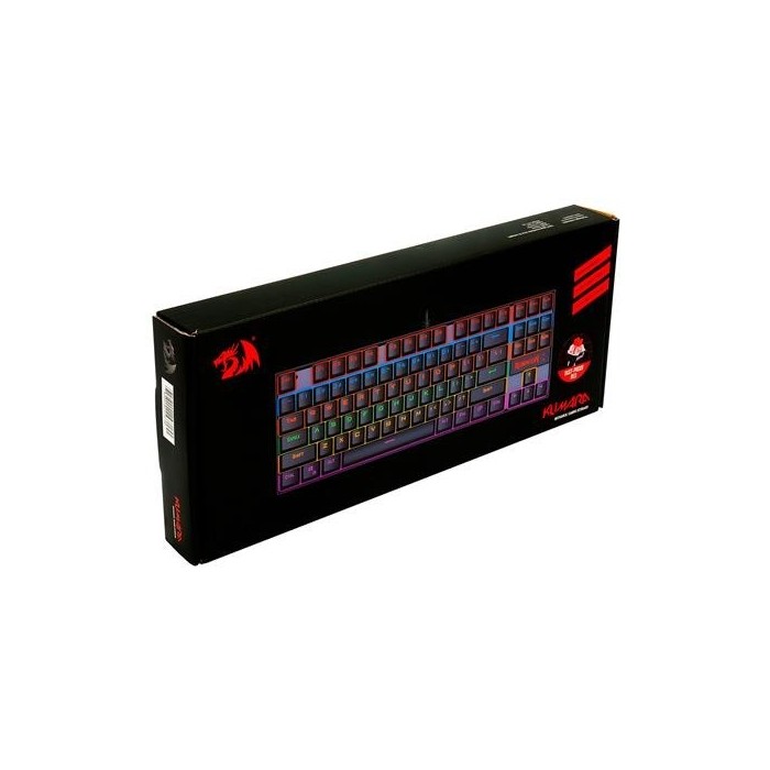 Teclado Mecanico Redragon Kumara K552-KR Negro Rainbow Switch Outemu Red Español (29REDK552S)