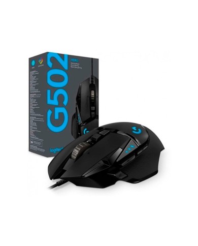 Mouse inalámbrico Logitech G502 Lightspeed Negro 25.600 DPI (910-005566)