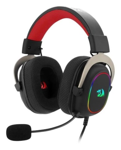 Audífonos gamer Redragon Zeus X RGB Multiplataforma 7.1 Surround Sound (H510X-RGB)