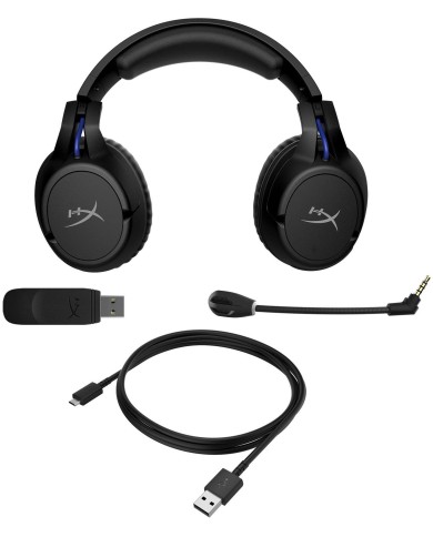 Audífono Gamer Hyperx Cloud Flight Wireless PS5, PS4 Negro