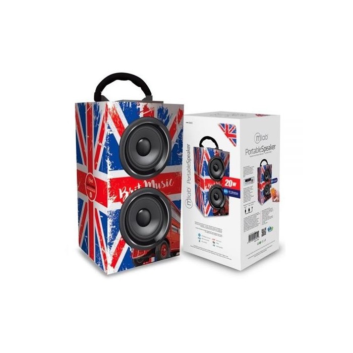 Parlante MLAB Desing Brit Multimedia BT/USB/FM/AUX (6985)