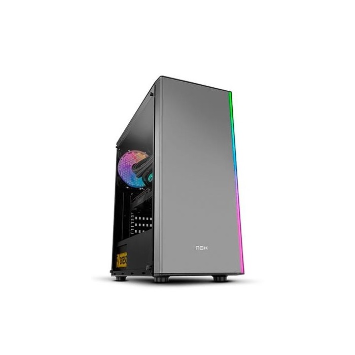 Gabinete Nox Infinity Omega ARGB MID TOWER - ATX, Mini-ATX e ITX (115NX00004)