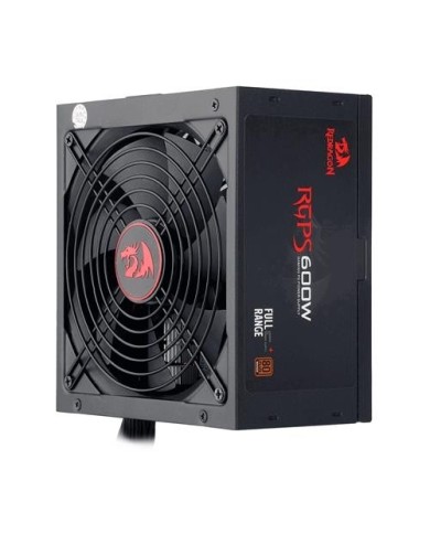Fuente de poder Redragon 600W 80 PLUS BRONZE GC-PS002 (29REDPS002)