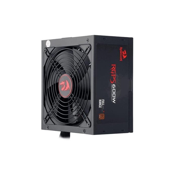 Fuente de poder Redragon 600W 80 PLUS BRONZE GC-PS002 (29REDPS002)