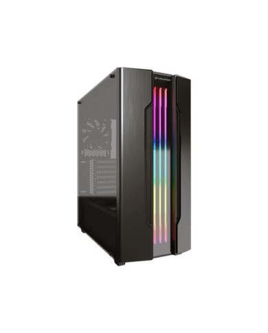 Gabinete Cougar Gemini S Iron Grey - Vidrio templado Mini ITX / Micro ATX / ATX (385BMBP.0001)