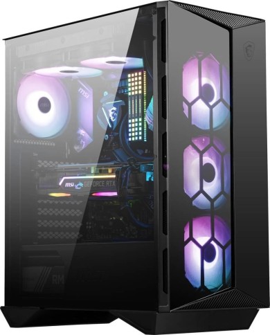 Gabinete MSI MPG GUNGNIR 110R ATX, Vidrio Templado, ARGB, Sin Fuente