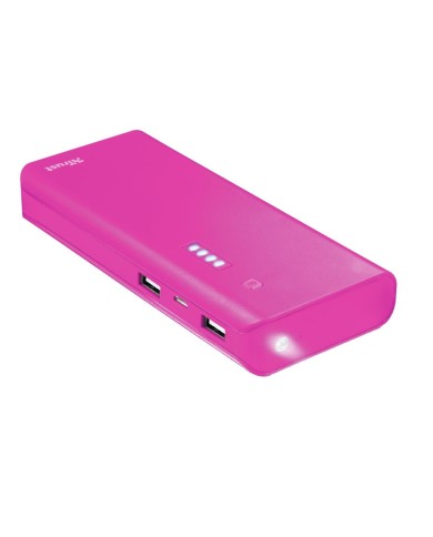 Cargador portatil Trust Urban Primo 10.000mAh Fucsia