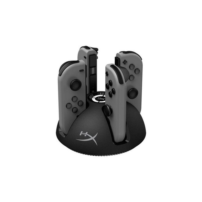 Cargador HyperX ChargePlay Quad Nintendo Switch 4 puertos de carga Joy-Con (HX-CPQD-U)