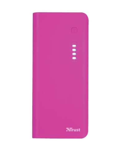 Cargador portatil Trust Urban Primo 10.000mAh Fucsia