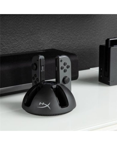 Cargador HyperX ChargePlay Quad Nintendo Switch 4 puertos de carga Joy-Con (HX-CPQD-U)