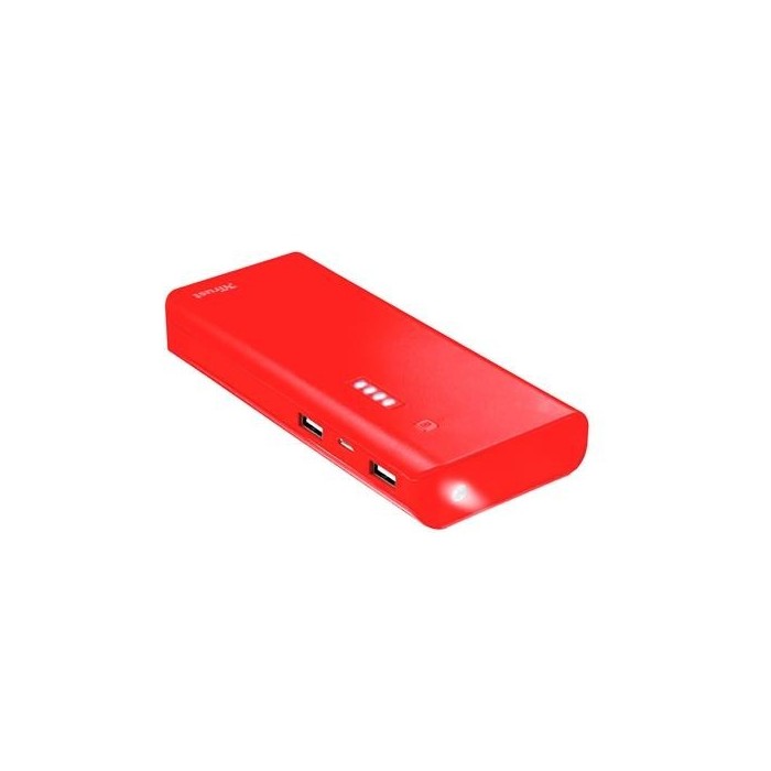 Cargador portatil Trust Urban Primo 10.000 mAh Rojo (22752)