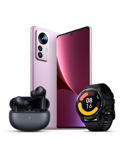 Kit Xiaomi 12 Pro 5g Us 8+256gb + Buds 3t Pro + Watch S1 Act