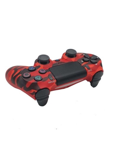 Joystick Njoytech PS4 BT Rojo Camuflaje
