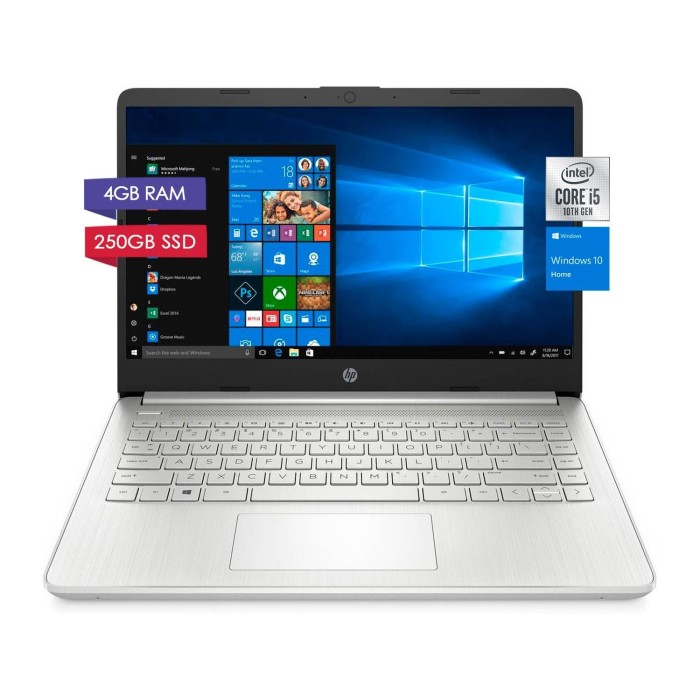 Notebook Hp 348 G7 14-DQ1003LA i5-1035G1, 4GB Ram + 6GB Intel Optane, SSD 256GB, 14", W10H (6QW09LA)