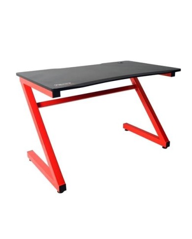 Escritorio gamer Njoytech estructura tipo Z Negro/Rojo - 115x68x75 cm (NJ-GD24DSK)