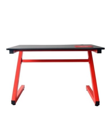 Escritorio gamer Njoytech estructura tipo Z Negro/Rojo - 115x68x75 cm (NJ-GD24DSK)
