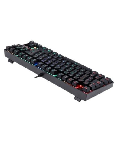 Teclado mecánico Redragon Kumara Negro RGB K552RGB - Switches Outemu Blue (29REDK55RG)