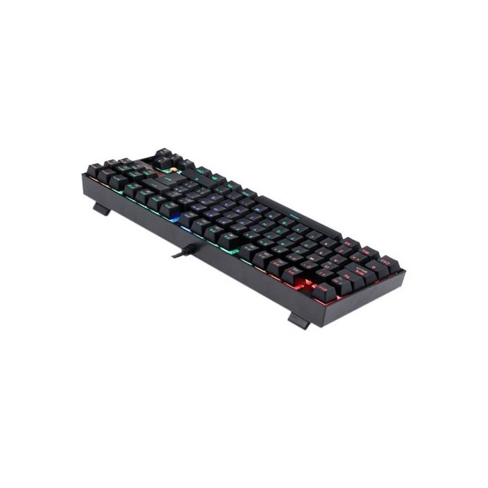Teclado mecánico Redragon Kumara Negro RGB K552RGB - Switches Outemu Blue (29REDK55RG)