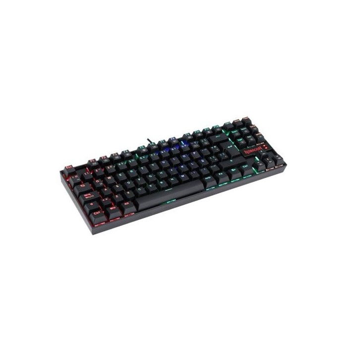 Teclado mecánico Redragon Kumara Negro RGB K552RGB - Switches Outemu Blue (29REDK55RG)