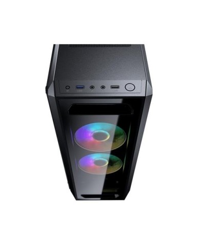 Gabinete Cougar MX350 RGB - Vidrio templado Mini-ITX / Micro ATX / ATX (385NM10.0006)