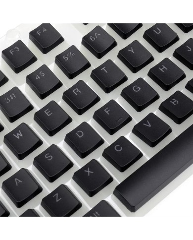 Teclado mecánico Redragon Kumara Blanco RGB K552 Outemu Blue + 105 Teclas de reemplazo Scarab A130 Negras